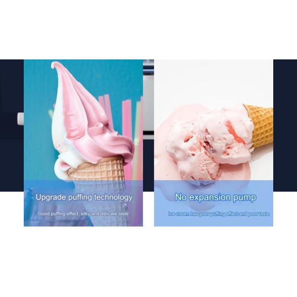 Commercial Soft Serve Icecream Machine for 3 Flavor 2 1 Mixed Softy Ice Cream Maker
