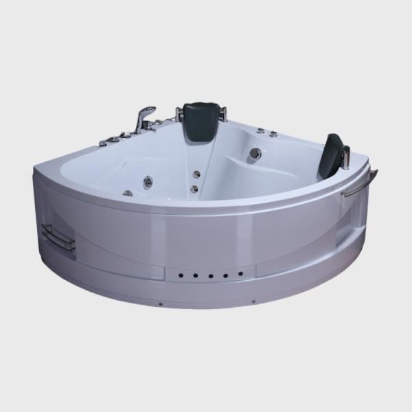 Outdoor Acrylic Jacuzzi Bathtubs Modern Spa Whirlpool Massage Corner lightweight