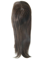 Brown Lace Front Human Hair Wig Straight Light Density Free Part Real Hair Wigs For Women