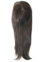 5x5 pouces en morceaux de cheveux Remy résistants à la chaleur, postiches ondulés personnalisés