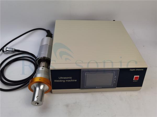 máquina de selagem ultrassônica do chifre 1000watt do titânio 20Khz para a soldadura do tampão