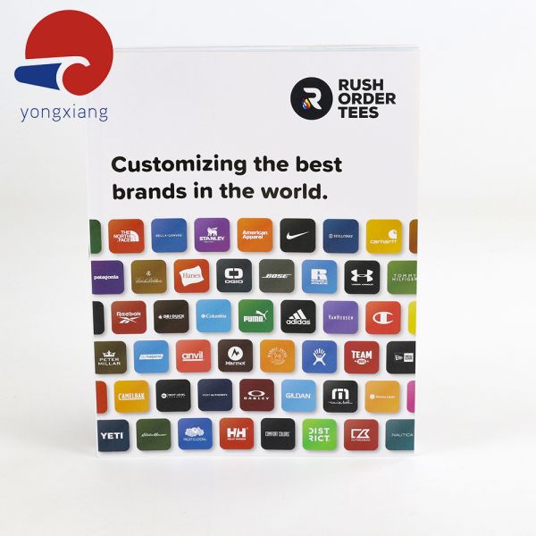 Scalable Catalog Magazine Printing 80gsm - 300gsm Fashion Lookbook Printing