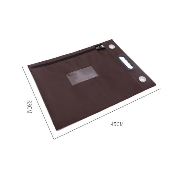 CROSS BORDER SOLID COLOR OXFORD CLOTH TICKET DOCUMENT BAG DOCUMENT BAG TICKET BAG DELIVERY BAG VOUCHER BAG A4 PAPER BAG