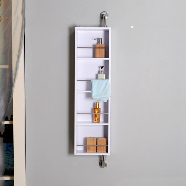 Магнитное всасывание 4 включает хранение в набор отложенных изменений Bathroom высоты 100cm деревянное