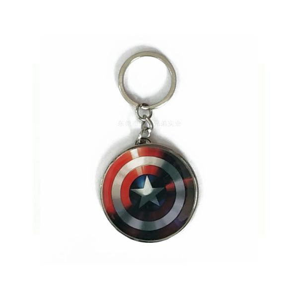 Captain America Personalised Metal Keyrings Cool Marvel Heroes For Gifts
