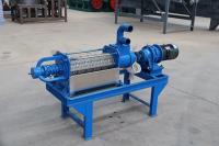 Séparateur 3t/H 7kw de solide-liquide d'engrais de volaille d'acier au carbone