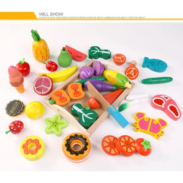 Кухня симуляции претендует игрушку деревянное Montessori воспитательное для детей