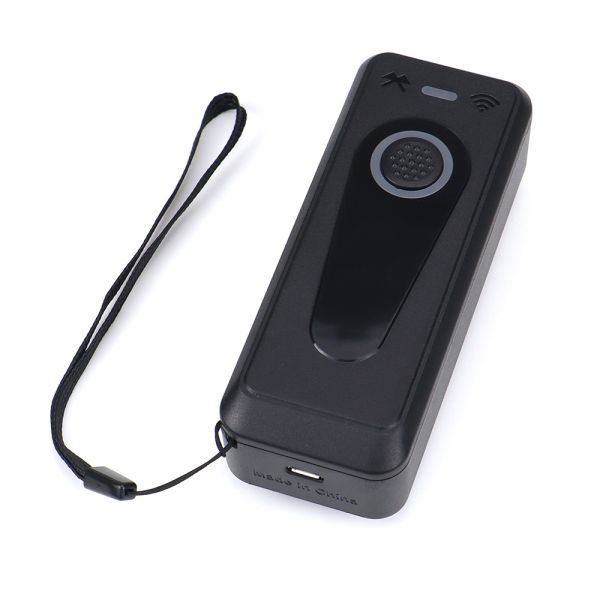 Pocket Bluetooth Hand Scanner 2D QR 1D Barcode Scanner Reader Support Connected Mobile Phone