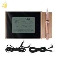 Painel LCD permanente de Kit With da tatuagem da composição do rádio da cor do ouro