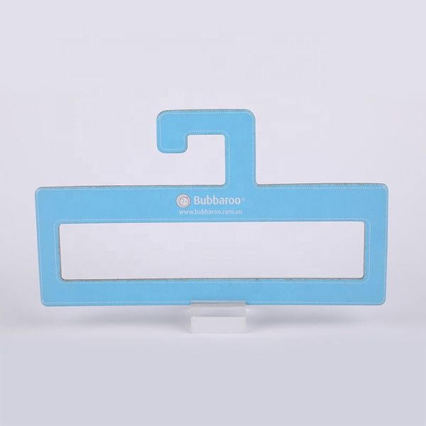 Adjustable Paper Hanger For Textile Swatch Display Custom Sizes FSC ROHS Certified