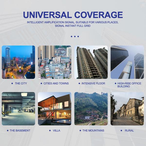 Mobile Cell Phone Booster GSM900 DCS1800 WCDMA2100 Multi Band Repeater