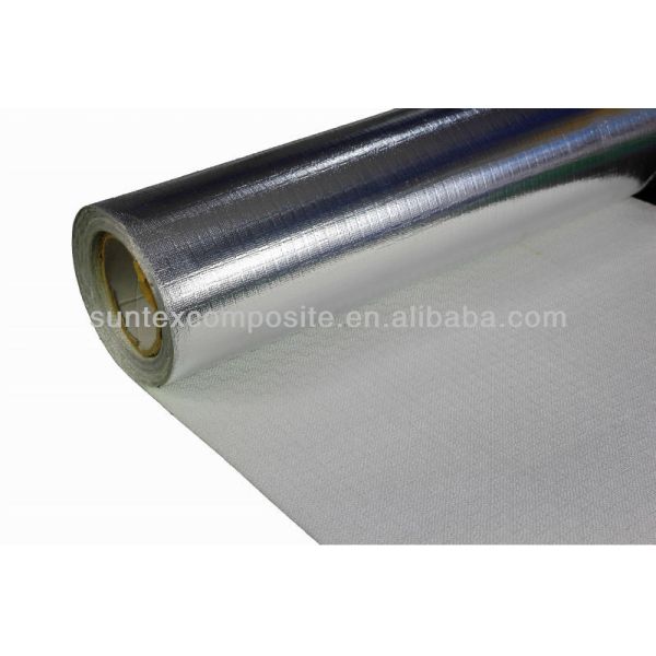 Aluminum Foil Fiberglass Cloth – High Temp Insulation for Heat Shielding Applications