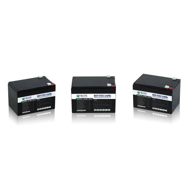 Цикл новой солнечной батареи энергии 12.8V 12Ah LiFePO4 глубокий с BMS