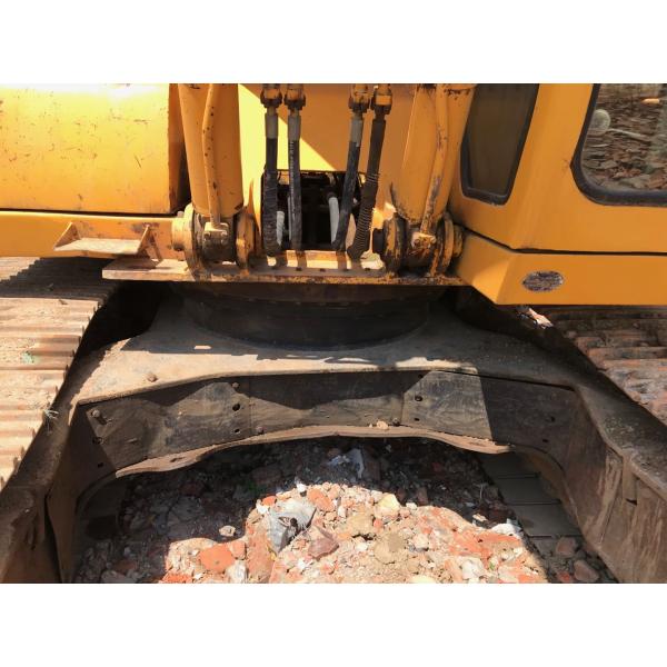 Hyundai R210-5D Used Excavator Machine 125Kw Power 2008 Year Yellow Color