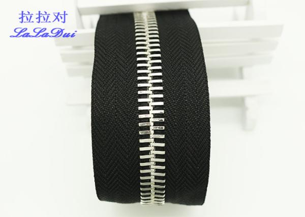 Close End Large Gold Zipper 9607110000 , Antique Brass Extra Wide Zippers Polyester Tape