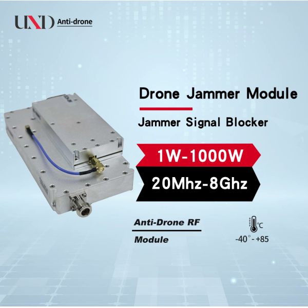 UND GaN Wideband RF Module UND-RF Power Amplifier 300-1500MHz 100W for Drone Defense Wireless Neutralization Communication