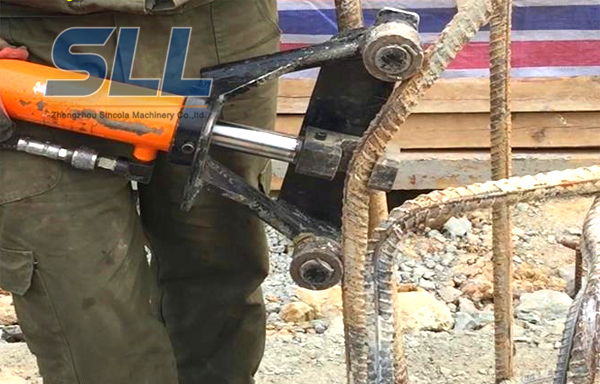 Portable Manual Hydraulic Steel Bending Machine / Concrete Spraying Equipment