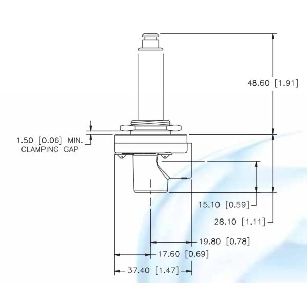 DC12V, válvulas experimentales remotas del jet del pulso del control de DC24V RCA3D2 FLY/AIRWOLF 1/8