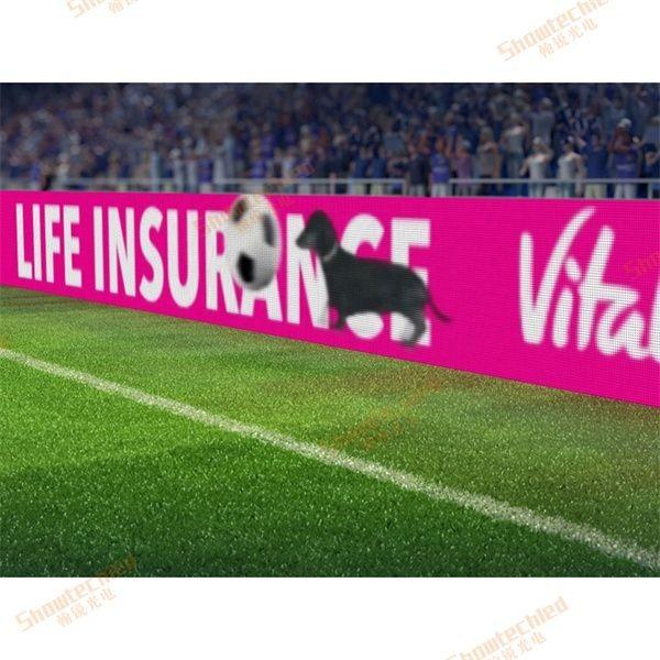 Die Casting Aluminum Cabinet Football Stadium Perimeter LED Display Outdoor