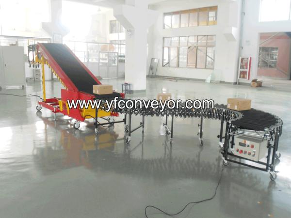 Small Truck Loading Unloading Conveyor