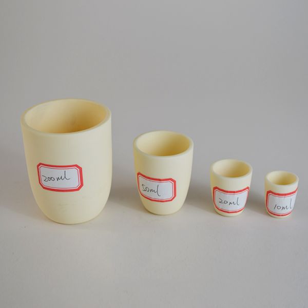 High Density Alumina Ceramic Crucible Customized High Temperature Ceramic Crucible