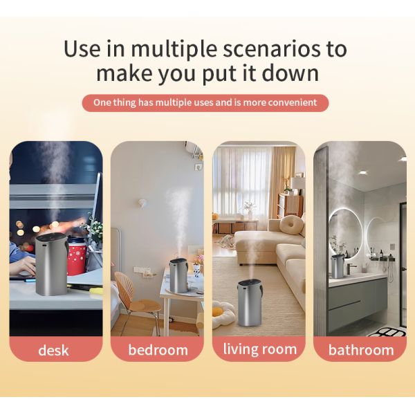 Compact 2000mAh Battery Operated Aroma Diffuser Portable Scent Diffuser Machine