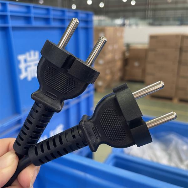 EU EUROPE 8FT AC Power Supply Cable Plug VDE Power Supply Cord