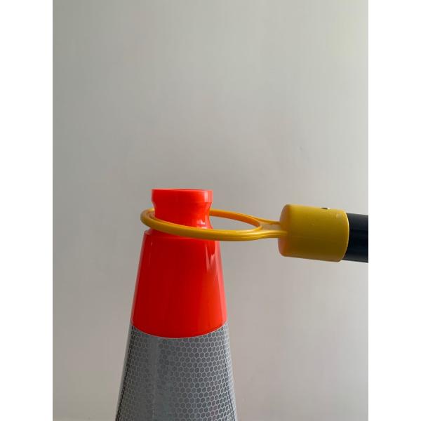 2 кг 28 дорожных конусов Оранжевые белые предупреждающие конусы 50 см Оранжевые конусы для парковки