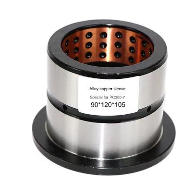Résistance à l'usure de Spare Parts High d'excavatrice d'OEM Axle Shaft Sleeve en acier