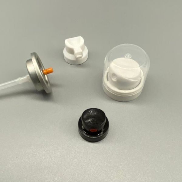 Dry Shampoo Aerosol Spray Valve for Personal Care Packaging Systems