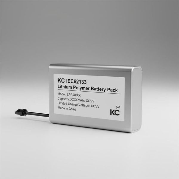 KC IEC62133 Certified 3.7V 1000mAh Lithium Polymer Battery Pack Lipo Battery for Temperature Recorder