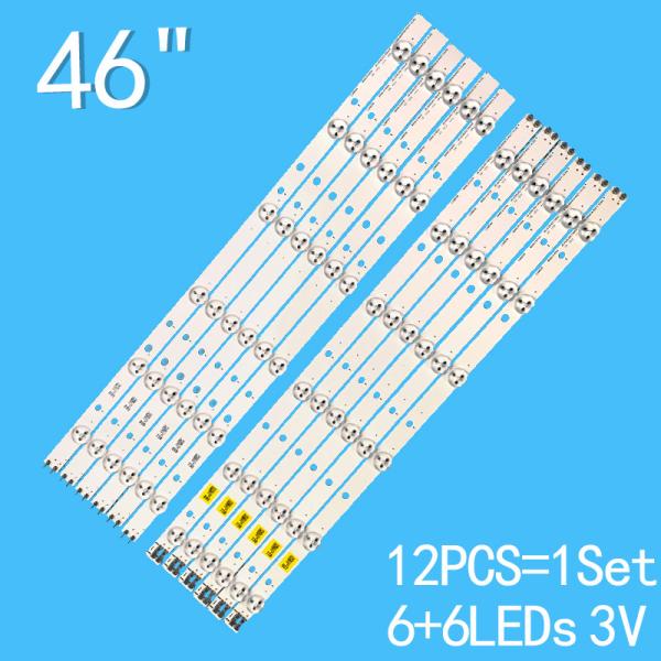 TV Backlight For Samsung D1GE-460SCA-R2 D1GE-460SCB-R2 D1GE-460SCA-R3 46-3535LED-72EA-R