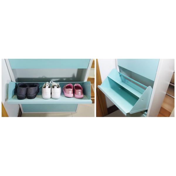 Keda 0.6mm Plate H1500mm Lockable Shoe Cabinet