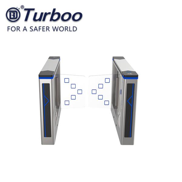 Automatic Pedestrian Swing Gate , Access Control Biometric Security System 40w