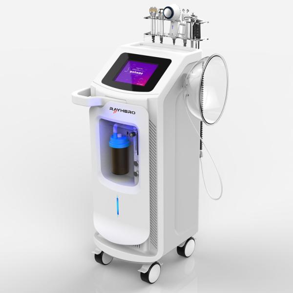 Oxygen Jet Peel Hydrafacial Machine For Skin Rejuvenation / Acne Treatment