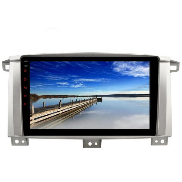 9 pulgadas 2Din Android 10 Sistema de pantalla táctil completa Radio de coche para Toyota Land Cruiser LC 100 GXR 2002-2007 Jugador de coche