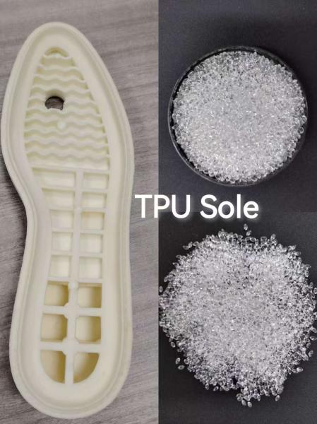 Shore A 70 硬さ 透明性 TPU エクストルーション 鋳造 安全な使用