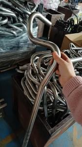 OEM ODM CNC Pipe Bending Services with Black Powder Coated AL 6063 Pipe Forming