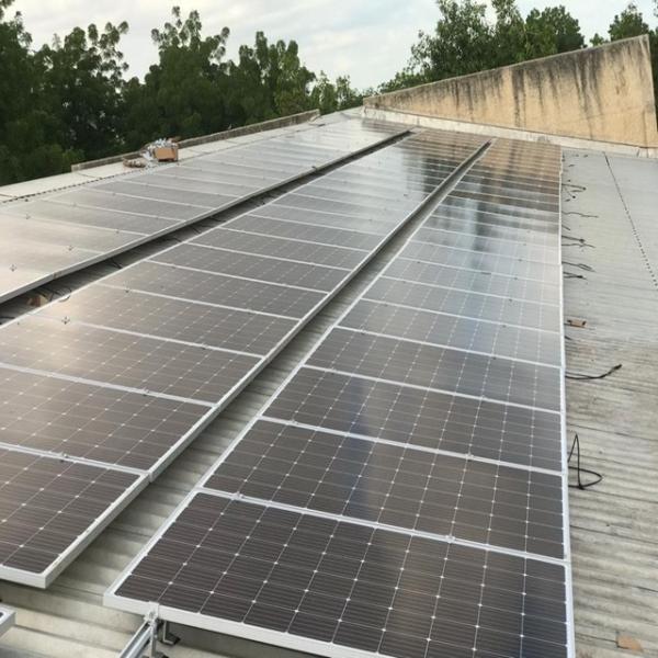 Pre Assembled Solar PV Mounting Systems For For Pitched Metal Roofs
