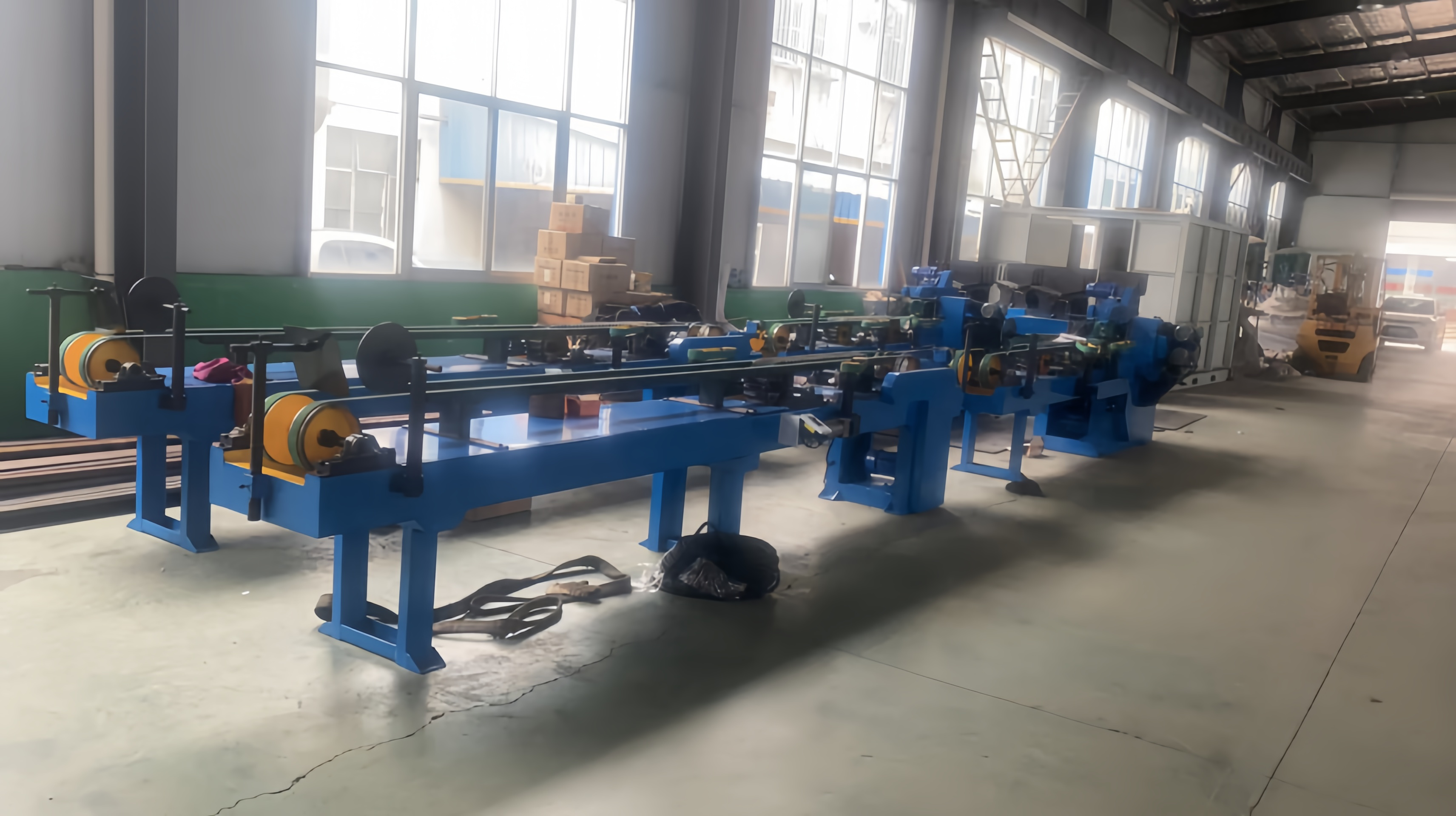 Head & End Brushing Machine with Adjustable Processing Speed Independent Electrical Cabinet and Stable Conveying Structure