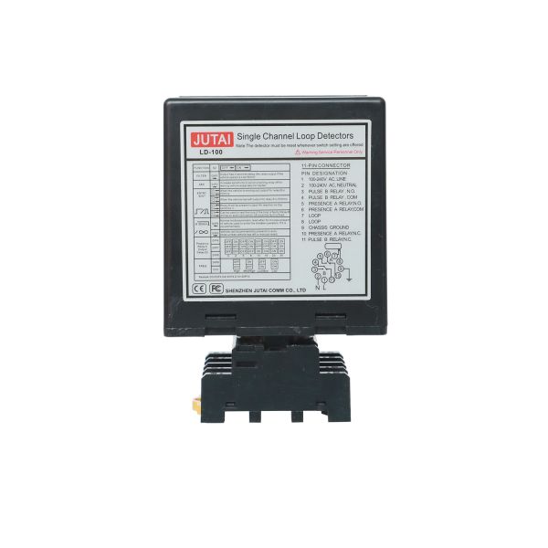 Industrial Loop Detector for Forklift Truck Detection 12 24V DC 100 240V AC Relay Output