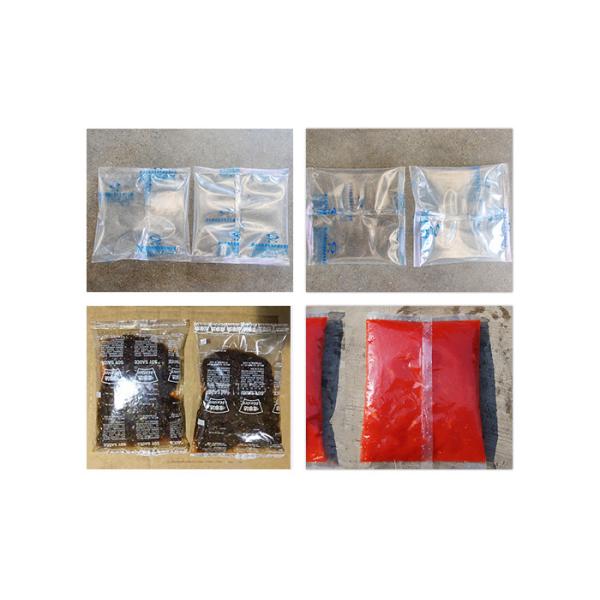 Full Automatic Liquid Packing Machine for Sauce Paste Sachet with Stainless Steel Construction and 15-25bags/min Speed