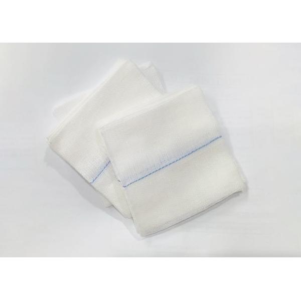Medical 100% Cotton Gauze Swab Surgical Accessories Sterile Disposable 10 * 28cm