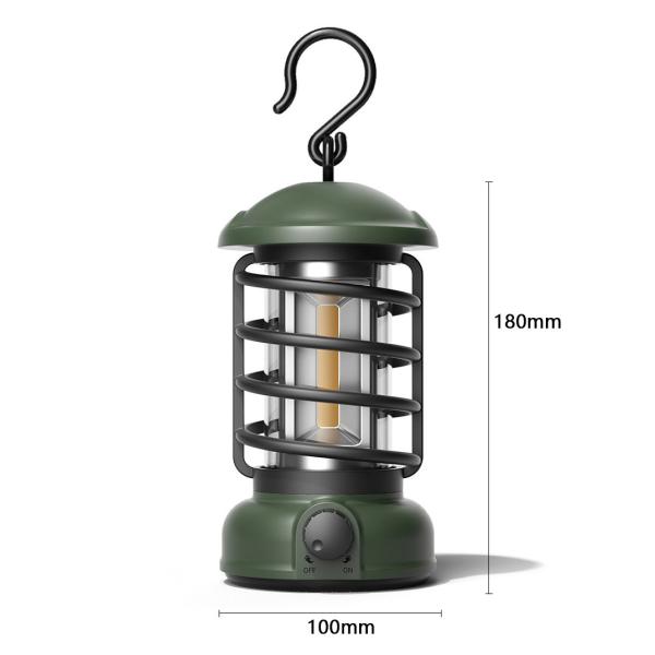 New Horse Lantern LED Camping Light Emergency Portable Outdoor Tent Light Hook Hand Light