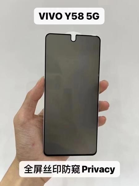 Protector de tela de privacidade livre de bolhas de borda curva 3D para qualquer modelo de telefone