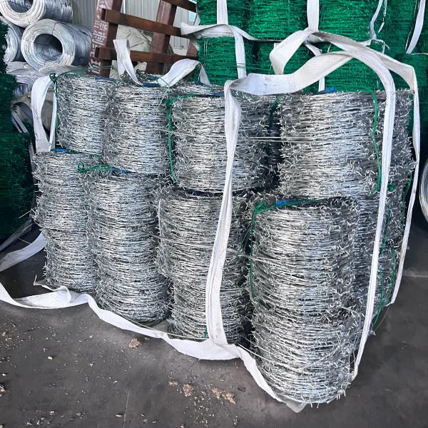 Wholesale Low Cost Electro Galvanised Steel Barbed Wire For Household