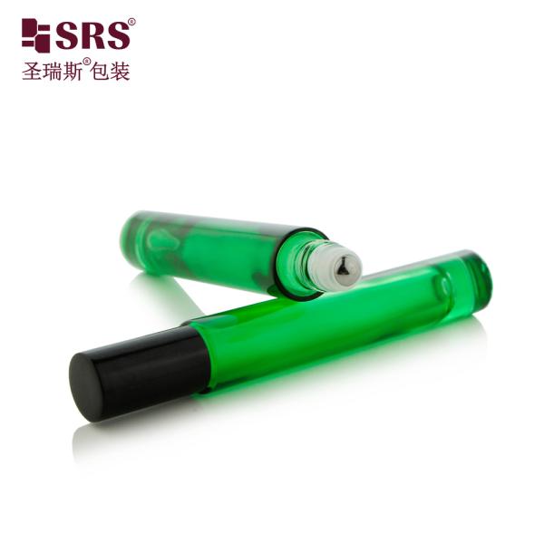 Round Shape 10ml No Leakage Glass Roller Ball Bottle for Perfume and Essential Oil