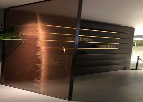 Metal Coated Fabric Glass Panel, Mesh Fabric Glass, Fabric Glass