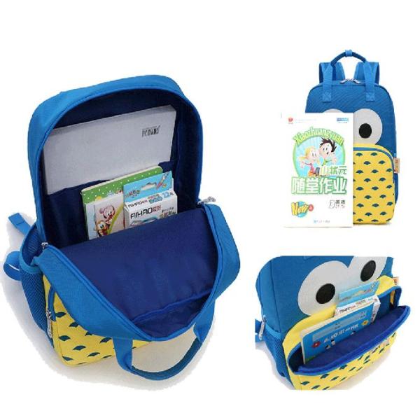 Продукты мультфильма полиэстера выдвиженческие укладывают рюкзак/животные милые сумки школы
