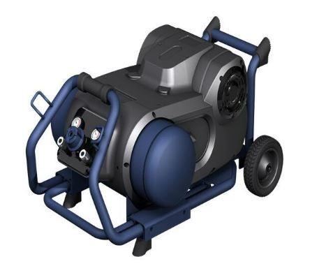 Hotdog Electric Air Compressor Oil Free 0204581 4.5 Gallon Easy Carrying